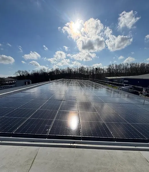Full bird protection fitted around the panel array edges